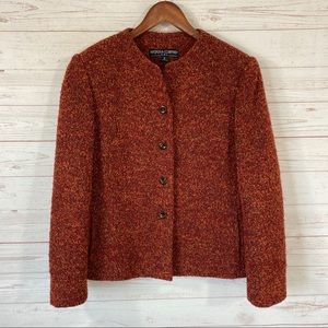 Vtg Kasper & Company ASL Wool Blend Blazer Jacket